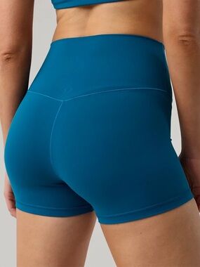 Ivivva Electric Blue High-Waist Athletic Shorts
